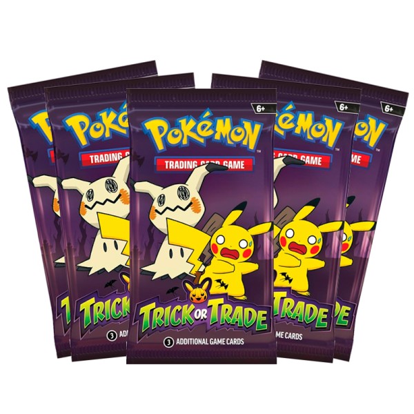 Pokemon TCG Trick or Trade Booster Bundle 5 Booster
